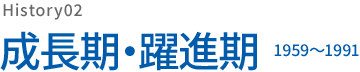 成長・躍進期 1959〜1991